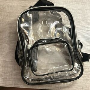 clear backpack